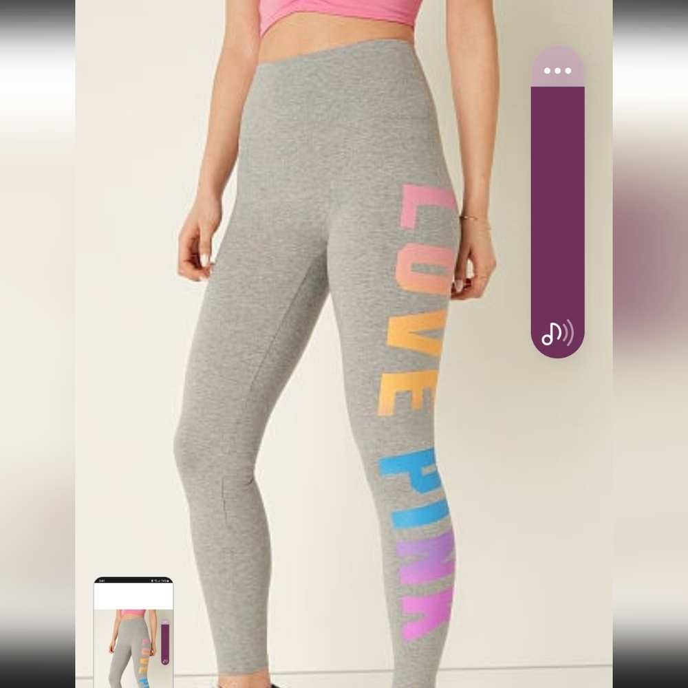 Pink leggings